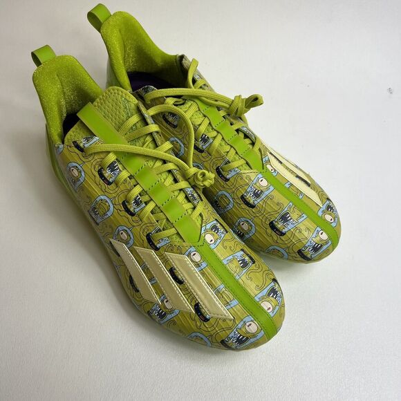 Adidas Adizero 12.0 Simpsons Treehouse of Horror Football Cleats GW1786 Men 10.5 main image 7